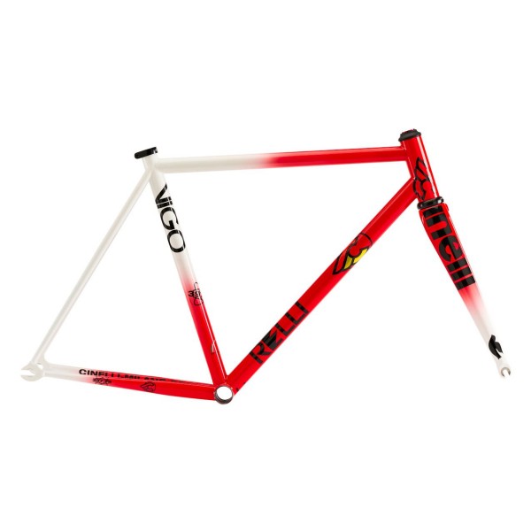 Cinelli Vigorelli Steel MY 2025 - 80'S Team Red-White