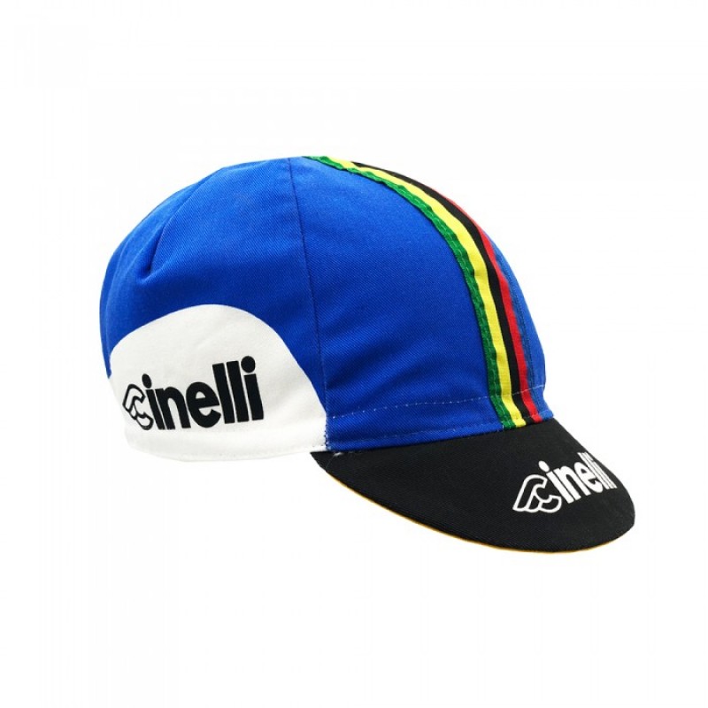 NEW Cinelli "Eye of the Storm" Cotton Cycling Cap retro fixed track ONE SIZE 