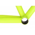 Telaio Pista in Acciaio Ventura Giallo Fluo Opaco