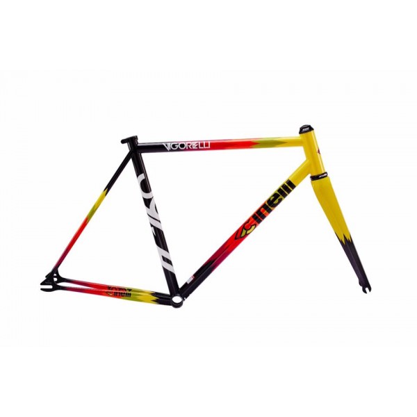 Cinelli Vigorelli Steel - Electric Feel Telaio Pista (SS Columbus Inclusa)