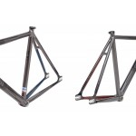 Cinelli Mash Parallax Charcoal Track Frameset
