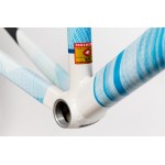 Cinelli Telaio Pista Mash Parallax Cyanotype + Forcella Columbus Pista Leggera - Tg M