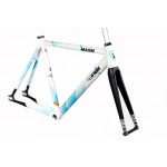 Cinelli Telaio Pista Mash Parallax Cyanotype + Forcella Columbus Pista Leggera - Tg M