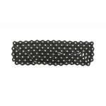 Izumi Jet Black Chain Black/Gold Pin – 1/2 X 1/8 116 Links