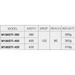 Nitto M186 STI Heat Treated Handlebar  Nitto M186 STI Heat Treated Handlebar